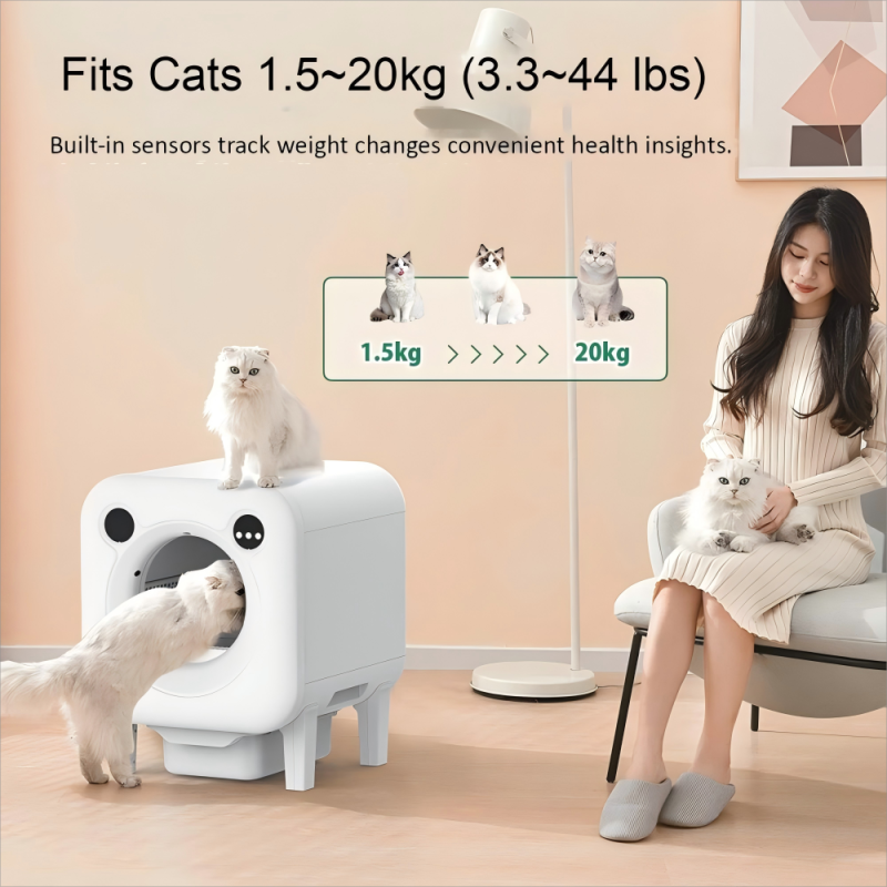 Self-Cleaning Litter Box Manufacturer - Smart WiFi Automatic Odor Control