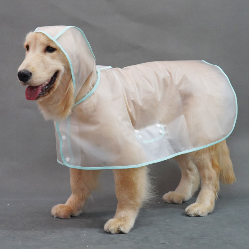Dog Raincoat Supplier - TPU Material Large Waterproof Cape for Outdoor