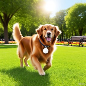 Smart Tracker Supplier - Portable Circular Wireless Key Finder for Pets