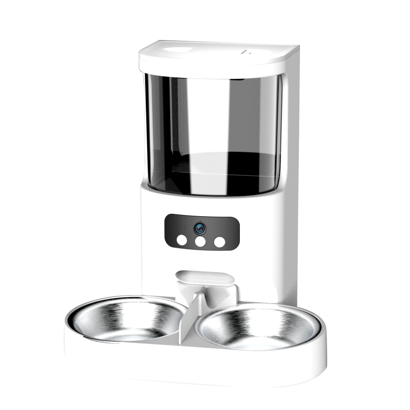 Pet Feeder Factory - 4L Smart Automatic with HD Camera Single/Double Bowl