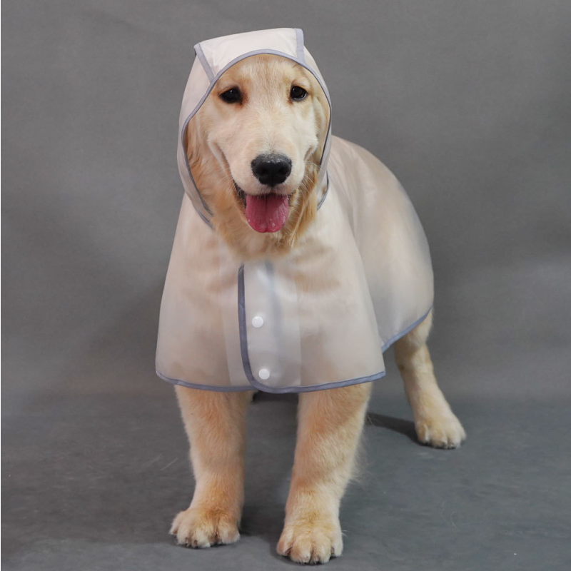 Dog Raincoat Supplier - TPU Material Large Waterproof Cape for Outdoor