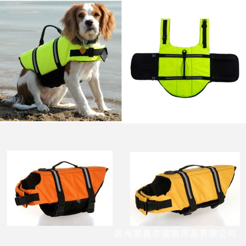 Pet Life Jacket Factory - Reflective Full Size Buoyancy Safety Vest