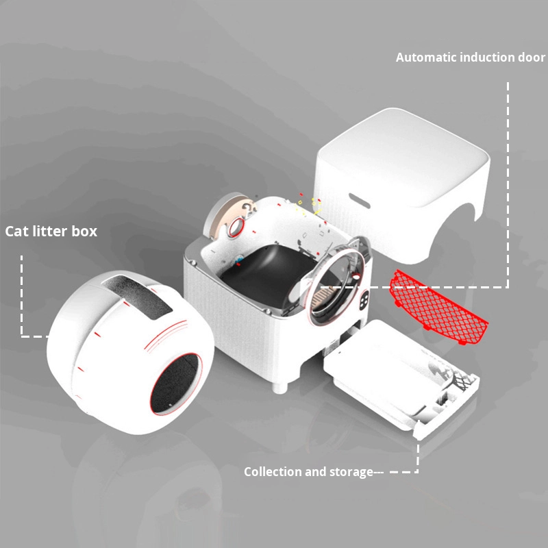 Automatic Litter Box Factory - Smart with Camera Health Monitoring Deodorizing