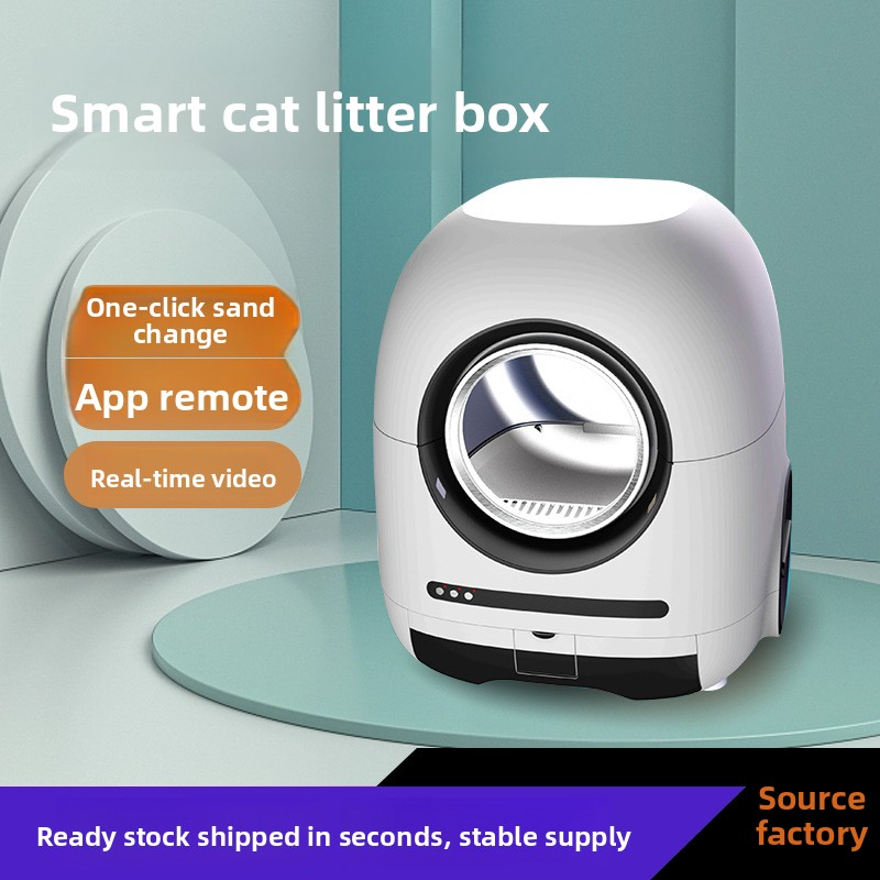 Smart Litter Box Supplier - Large Automatic Self Cleaning WiFi Video Control