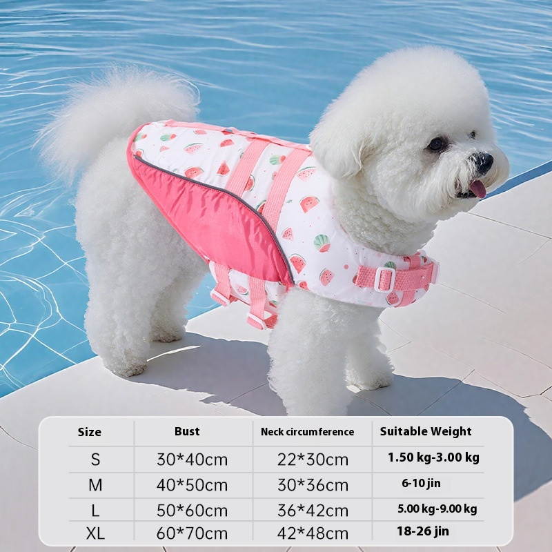 Dog Life Jacket Factory - Oxford Fabric Cartoon Style Summer Swimming Suit