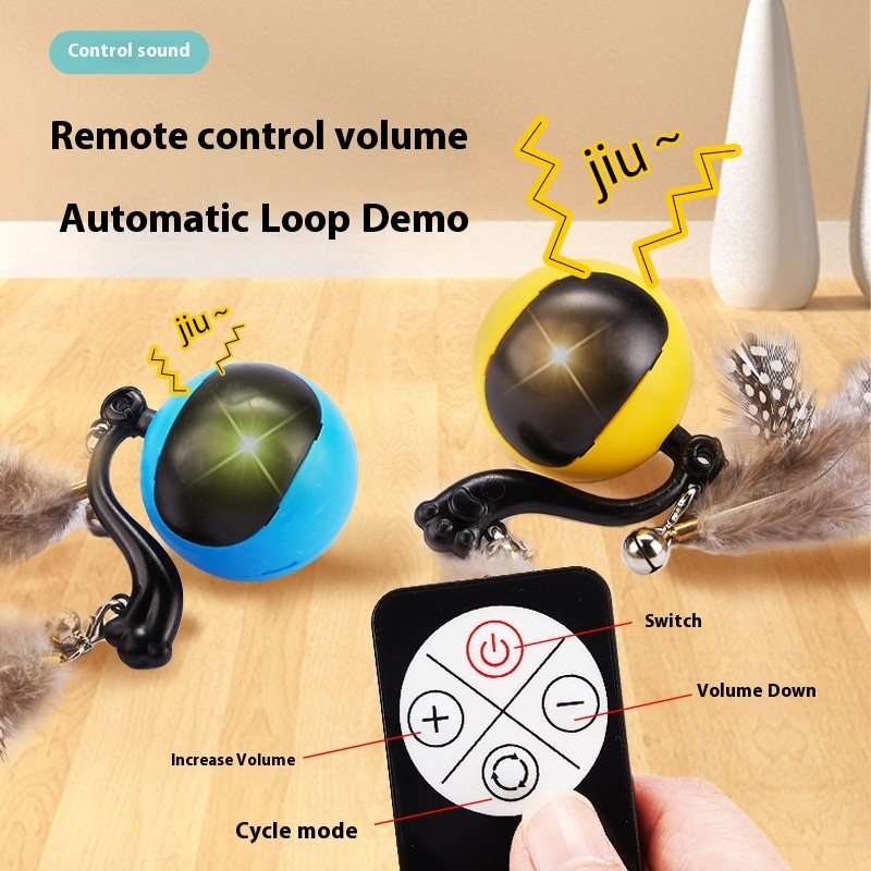 Smart Cat Toy Manufacturer - Eco Friendly Electric Teasing Ball Rechargeable