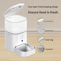 Smart Pet Feeder Supplier - Remote Control with Video Voice Timing Eco-Friendly