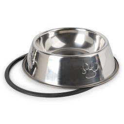 Pet Bowl Supplier - Stainless Steel with Anti-Slip Base Multiple Sizes