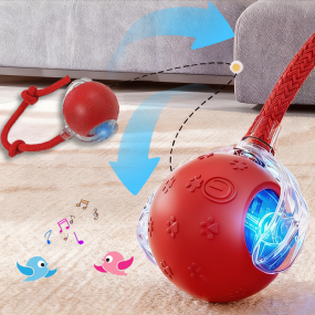 Smart Cat Toy Supplier - Wholesale Automatic Rolling Ball with Tail Rechargeable