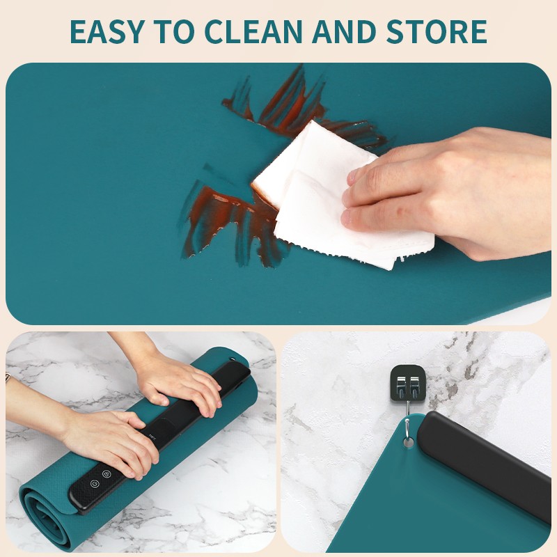 Food Warming Mat Factory - Portable Silicone Heating Adjustable Temperature Pad