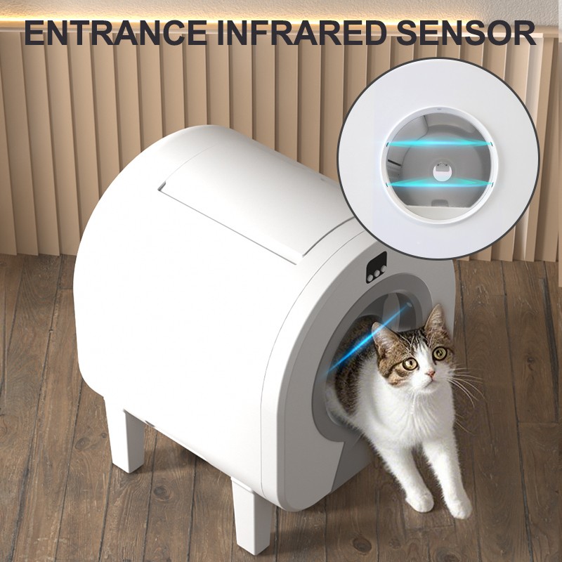 Automatic Litter Box Factory - Hot Sale Intelligent Fully Enclosed Self-Cleaning