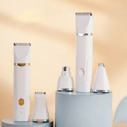 Pet Hair Trimmer Manufacturer - Hot Sale 4 in 1 USB Rechargeable Grooming Kit