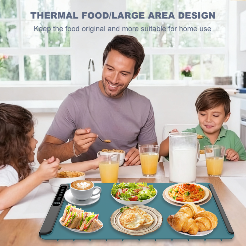 Food Warming Mat Factory - 2025 New Foldable Silicone Graphene Fast Heating