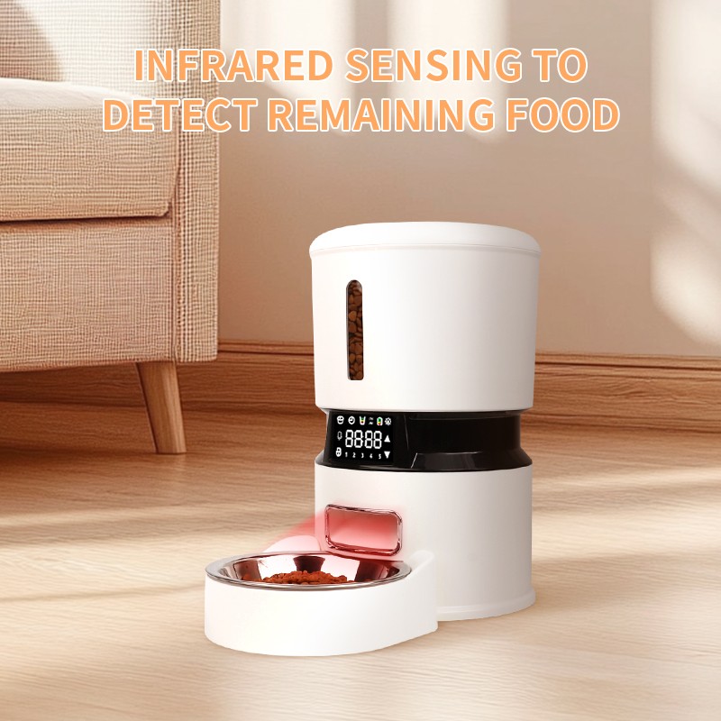 Automatic Pet Feeder Supplier - App Remote Control 4L Wifi Camera Smart