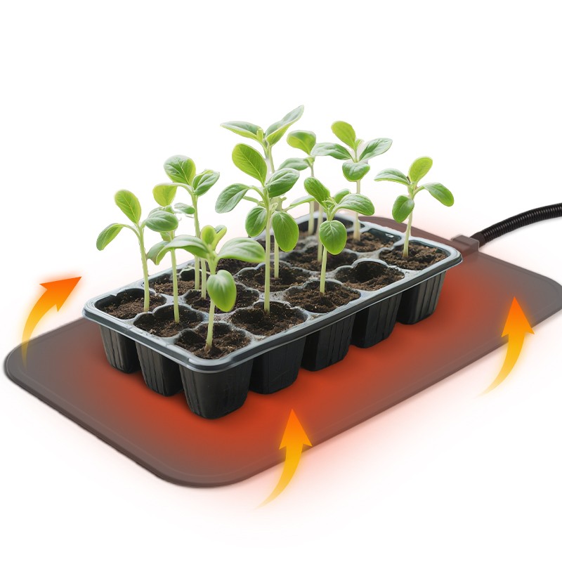 Hydroponic Heating Pad Manufacturer - OEM Seed Starting Heat Mat with Thermostat