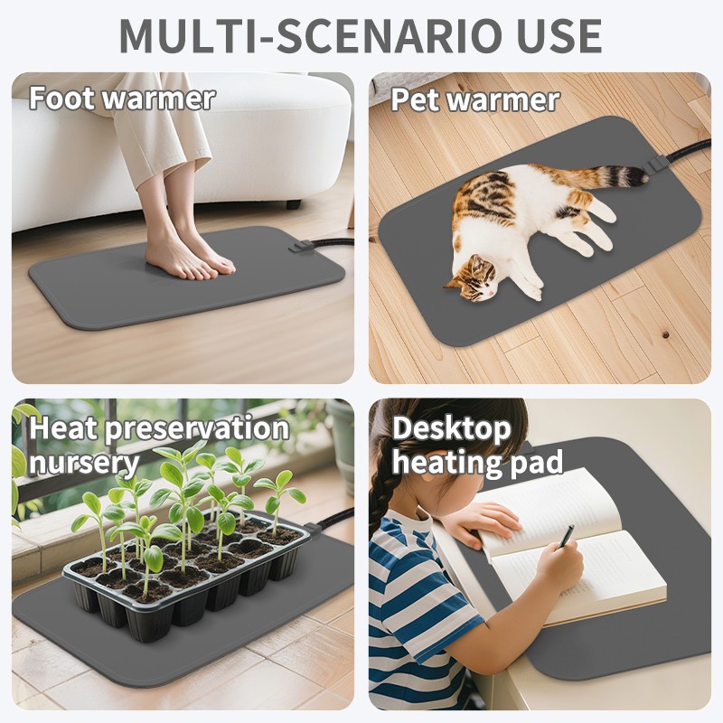 Electric Foot Warmer Manufacturer - Intelligent Temperature 10-Setting Auto off