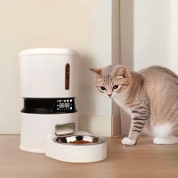 Pet Feeder Manufacturer - 4L Tuya Video Wifi Mobile App Control Automatic
