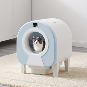Automatic Litter Box Factory - Hot Sale Intelligent Fully Enclosed Self-Cleaning