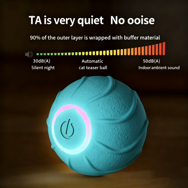 Interactive Pet Toy Factory - Wholesale Anti-Depression Silicone Rotating Bouncing