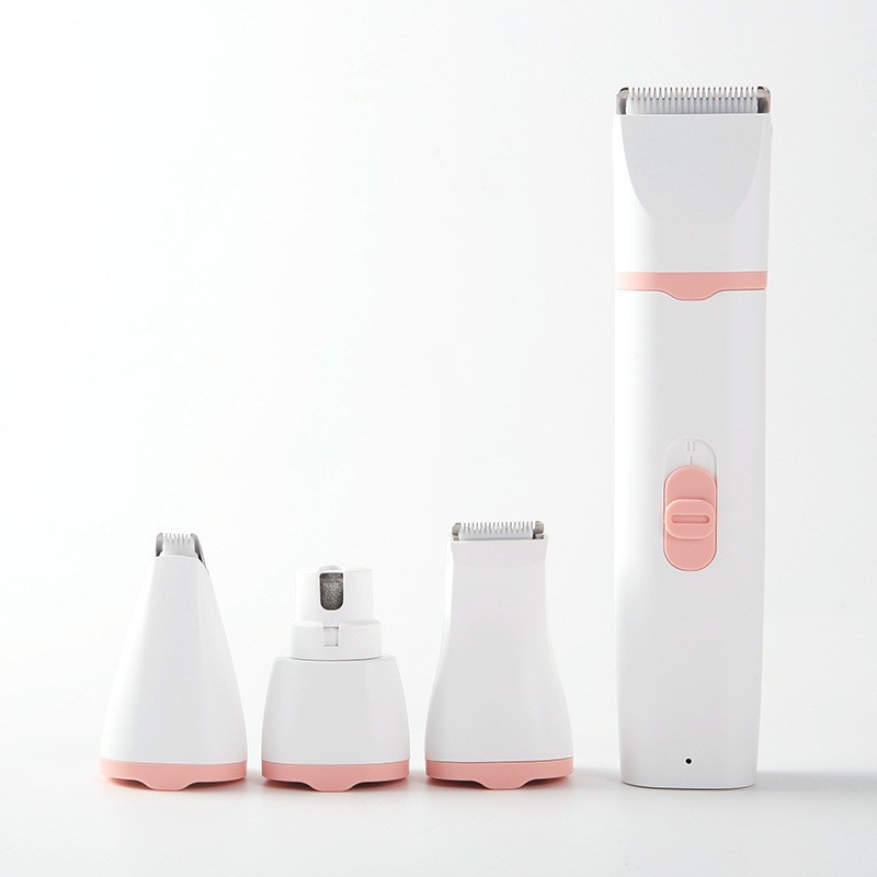 Pet Hair Trimmer Supplier - Hot Sale 4 in 1 USB Rechargeable Low Noise Kit