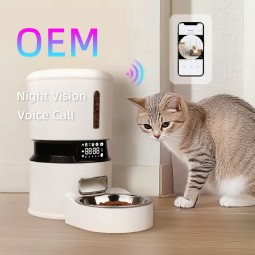 Automatic Pet Feeder Supplier - App Remote Control 4L Wifi Camera Smart
