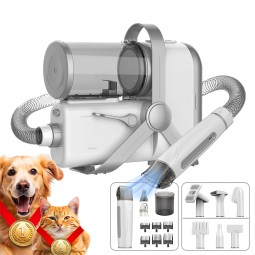 Pet Grooming Vacuum Supplier - Multifunctional Electric Clipper Vacuum Cleaner Set