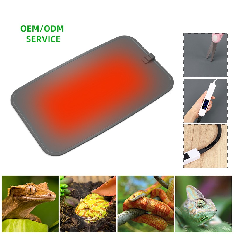 Reptile Heating Pad Supplier - PET Adjustable Temperature Under Tank Heater Mat