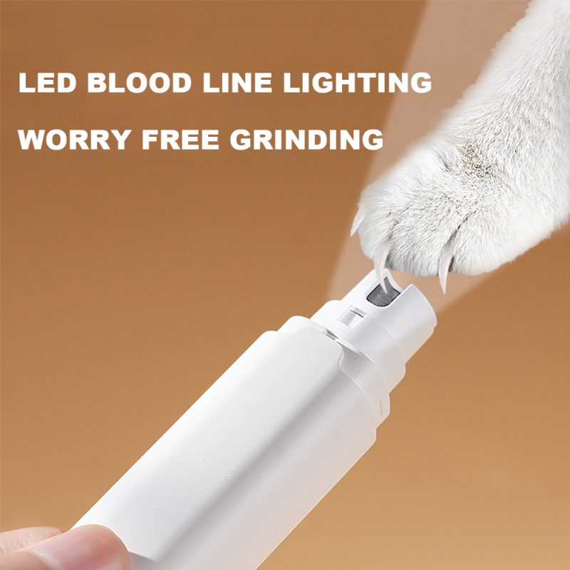 Pet Nail Grinder Factory - High Quality USB Rechargeable Cordless Electric