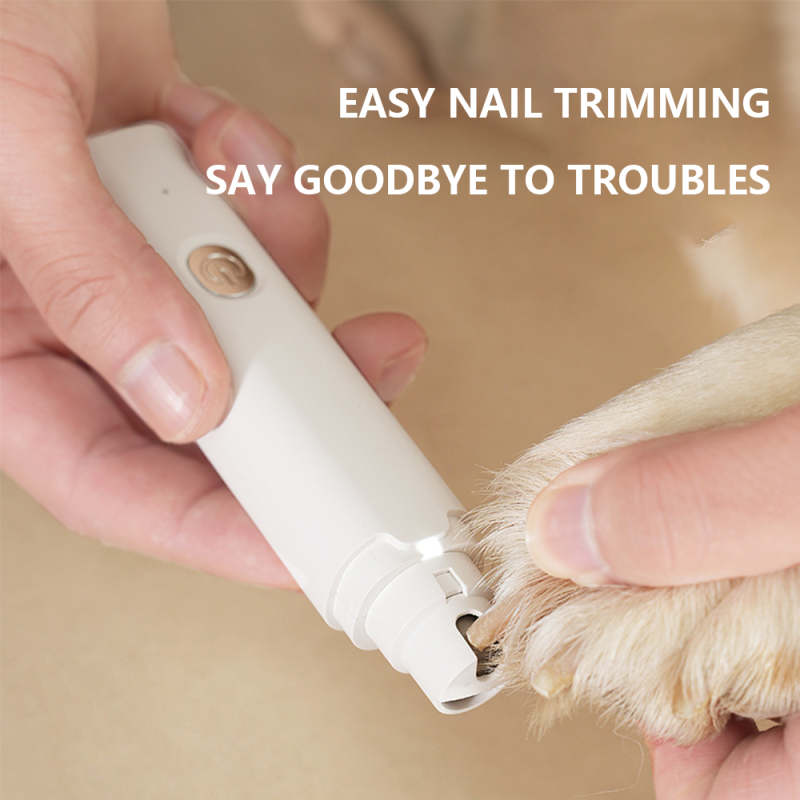 Pet Nail Grinder Factory - High Quality USB Rechargeable Cordless Electric