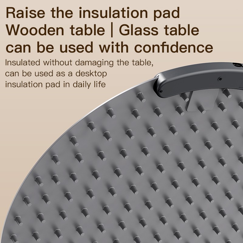 Electric Heating Tray Factory - Multi-Functional Round Collapsible Digital Control