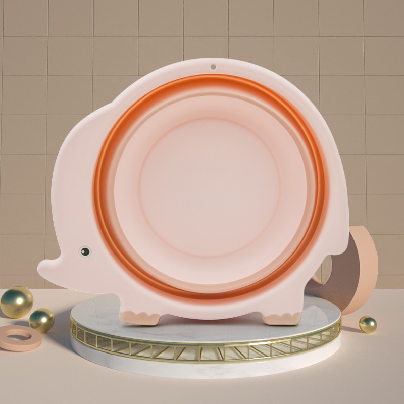 Folding Washbasin Manufacturer - TPE Cute Cartoon Portable