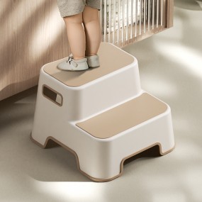 Children Footstool Supplier - PP+TPR Double-layer Non-slip