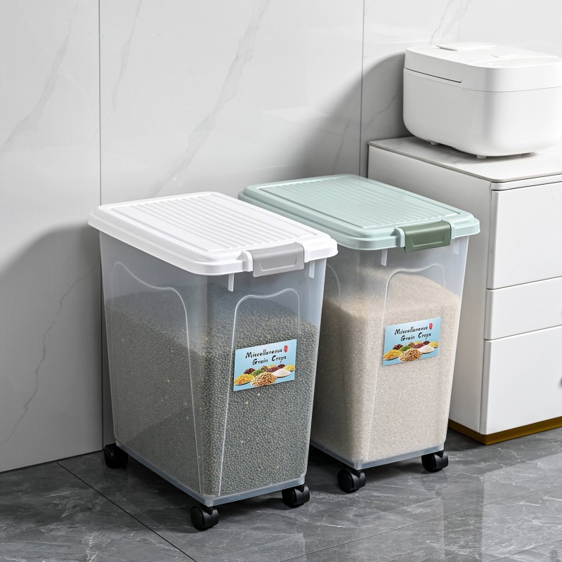 Rice Dispenser Supplier - 40L Multifunctional 30kg Microwavable Kitchen