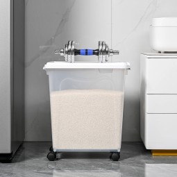 Rice Dispenser Supplier - 40L Multifunctional 30kg Microwavable Kitchen