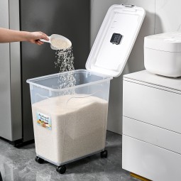 Rice Dispenser Factory - Multifunctional 30kg Microwaveable Kitchen PP