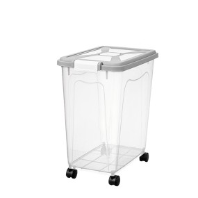 Pet Storage Container Factory - Custom Logo 40L Multifunction PP Plastic