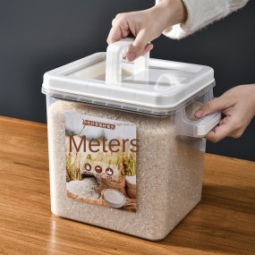 Household Storage Box Factory - Square Plastic Insect-Proof Moisture-Proof Rice