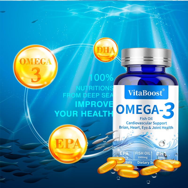 Omega-3 Fish Oil Softgel Factory - Sports Supplements Quality