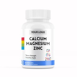 Calcium Magnesium Zinc Capsules Manufacturer - Certified Vegan Capsule