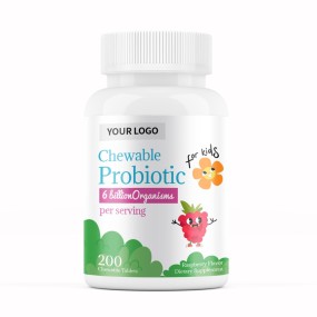 Probiotics Chewable Tablets Factory - OEM Non-GMO Gluten Free