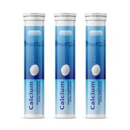 Calcium Effervescent Tablets Factory - Orange Flavor 200mg Supplement