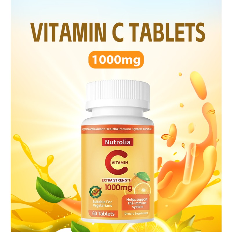 Vitamin C Booster Tablets Manufacturer - 1000mg Skin Care Supplement