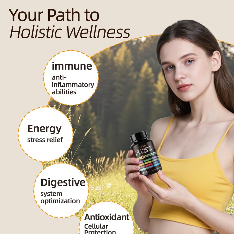 Sea Moss Capsules Factory - Wholesale Herbal Vegan Supplement