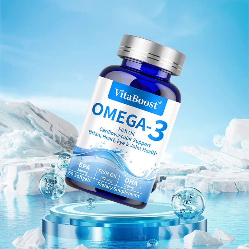 Omega-3 Fish Oil Softgel Factory - Sports Supplements Quality