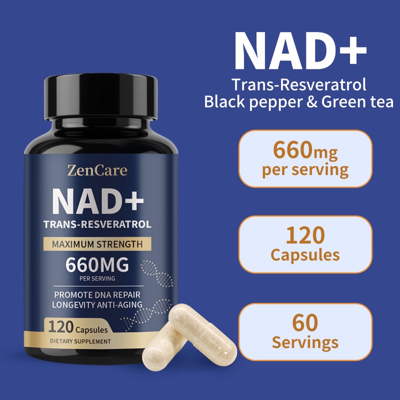 Resveratrol NAD Supplement Capsules Manufacturer - Wholesale Liposomal 660mg