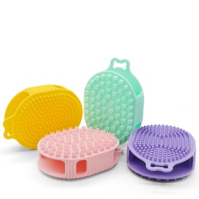 Pet Grooming Brush Factory - Customized Wholesale Silicone Bath