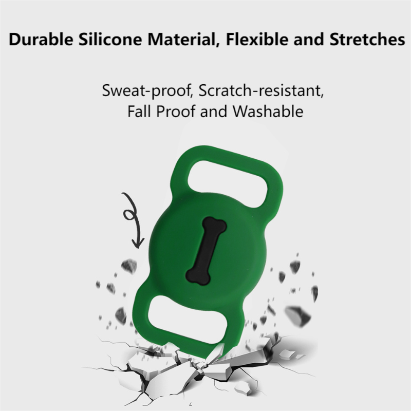 Airtag Collar Holder Manufacturer - Waterproof Silicone Full Body Cover