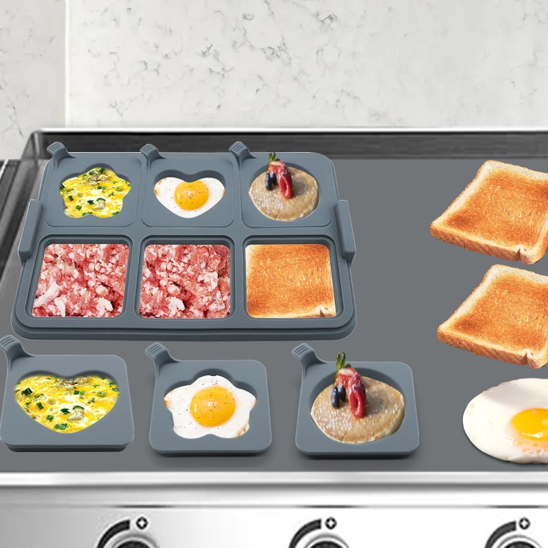 Kitchen Egg Shaper Factory - Silicone Multi-functional Cooking Utensil