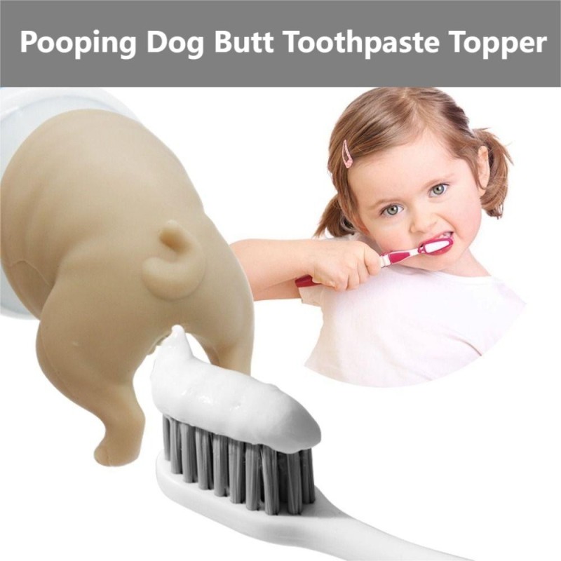 Toothpaste Squeezer Factory - Funny Pooping Dog Butt Design