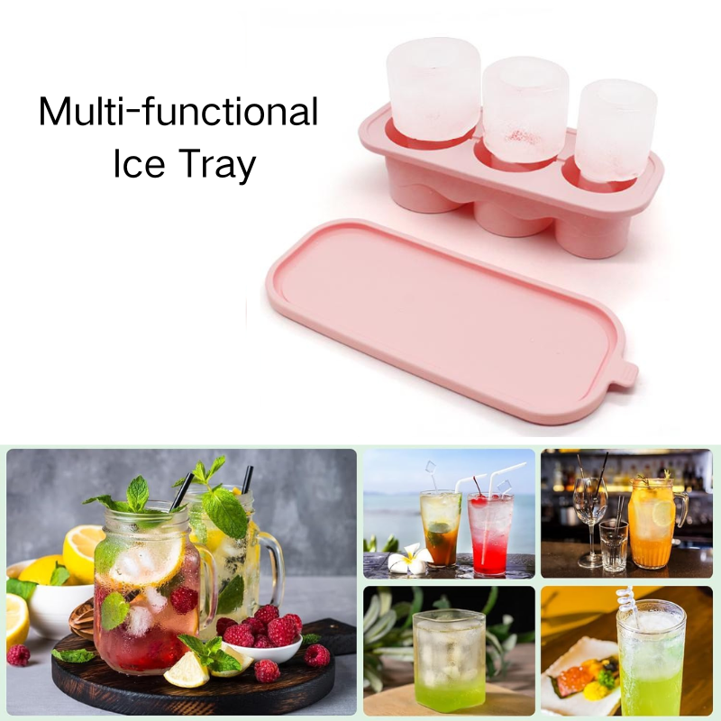 Ice Cube Mold Manufacturer - 20-40oz Hollow Silicone Cylinder